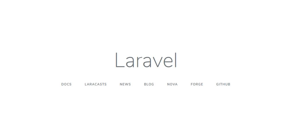 laravel first app